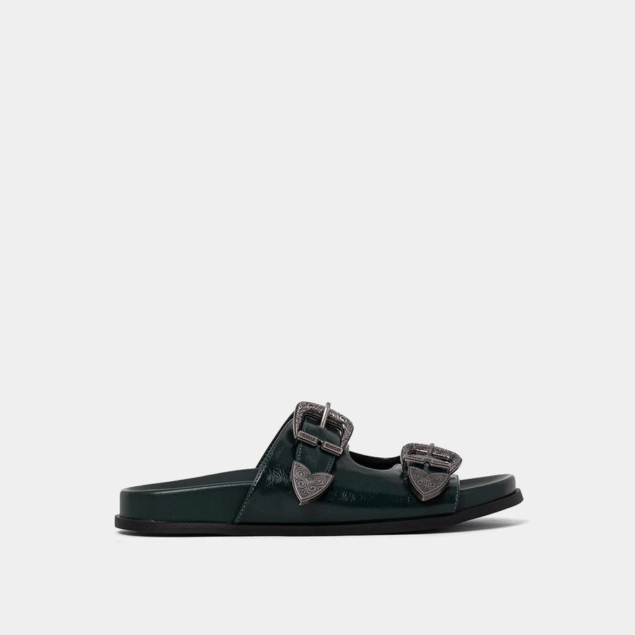 Dolly Dark Green Sandals
