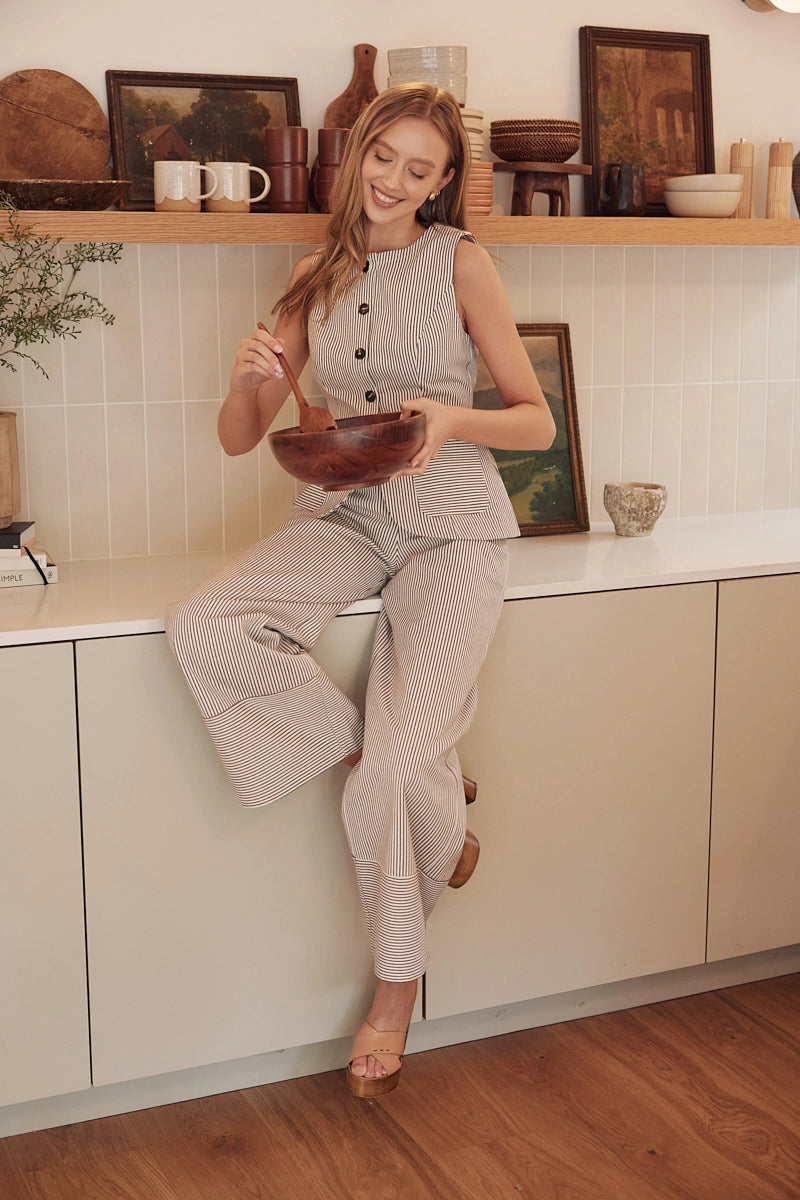 Jaden Business Casual Vest and Pants Set