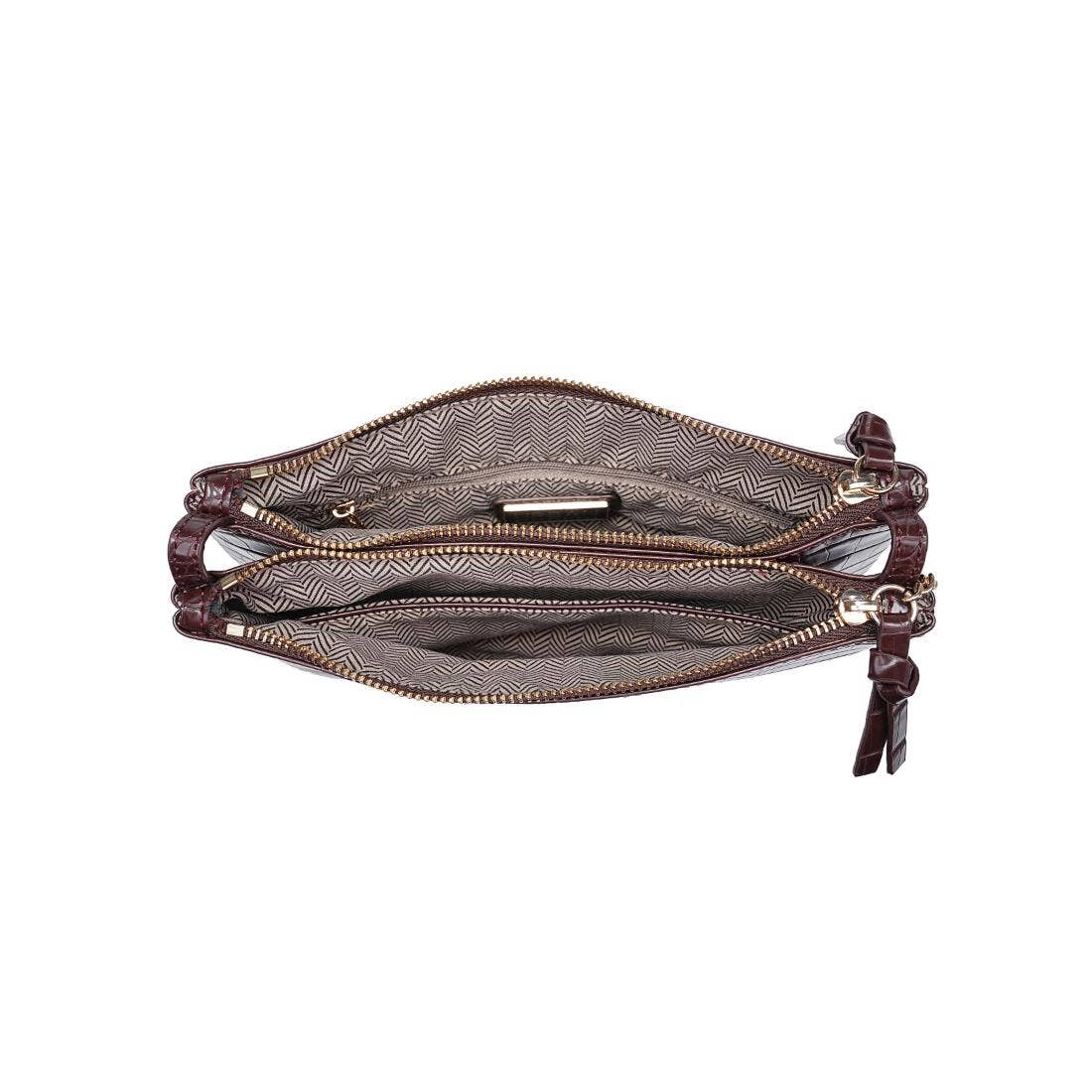 Judy Crossbody: Burgundy