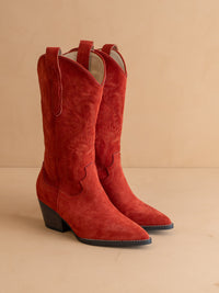 Amaya Red Classic Western Boots