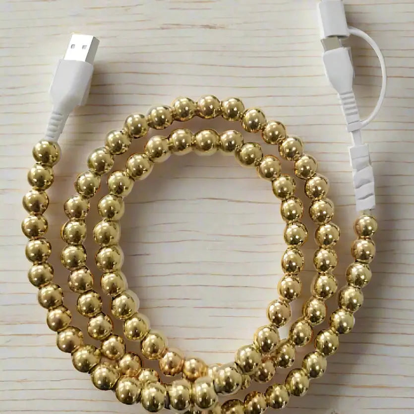 Beaded Cord Phone Charger