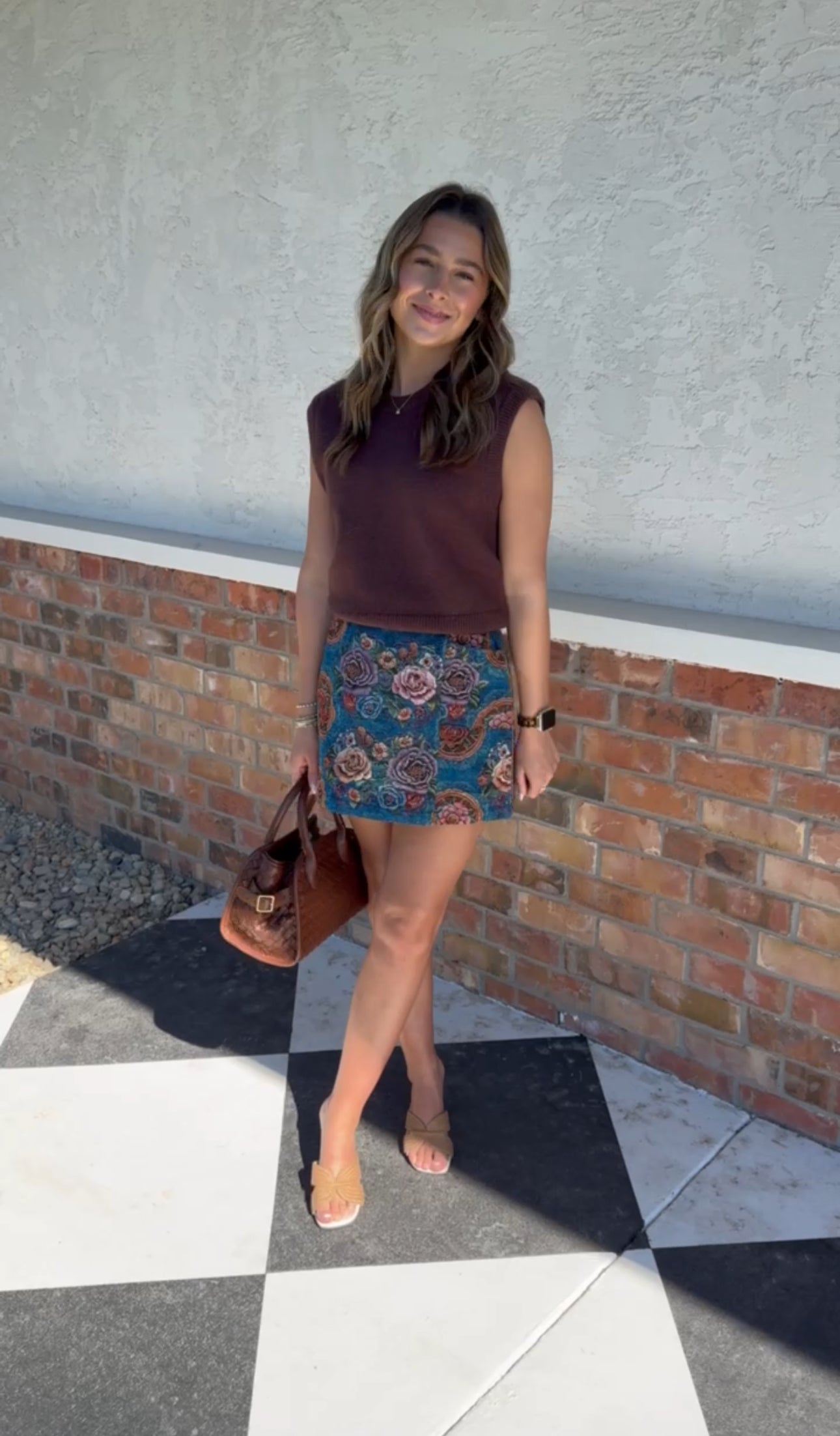 Stevie Floral Skirt