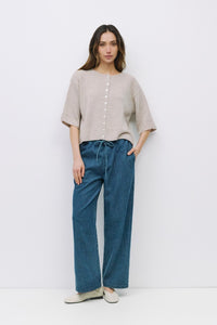 The Stacey Cardigan- Beige