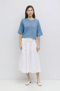 The Stacey Cardigan- Blue