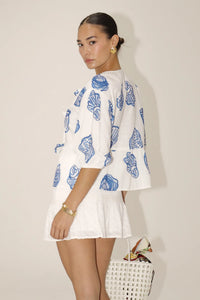 Roselin Off White Shell Shirt