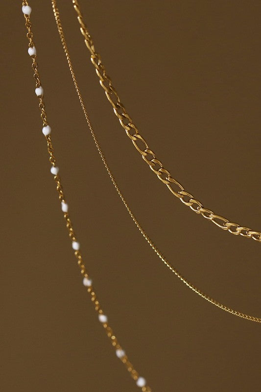 18K Mini-Pearl Necklace