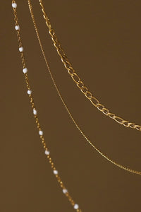 18K Mini-Pearl Necklace