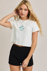 Shelby Shell Crop Top