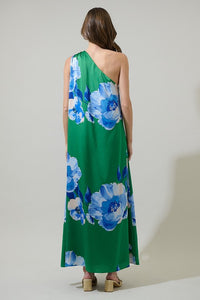 Lainey Floral Pleated Maxi Dress