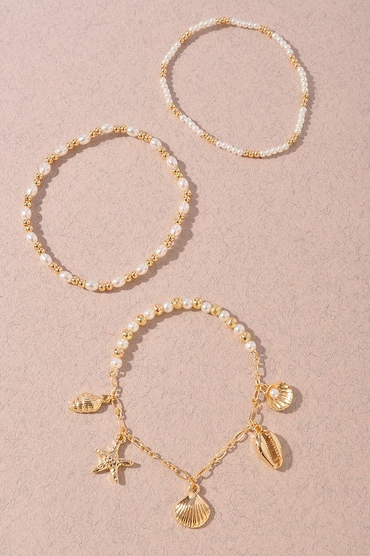 Sea Life Charm Bracelet