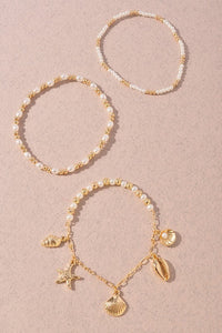 Sea Life Charm Bracelet