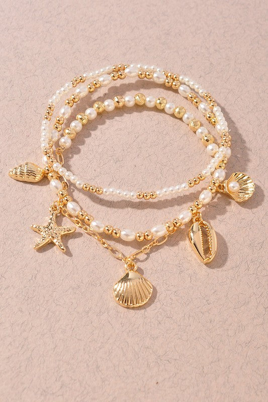 Sea Life Charm Bracelet
