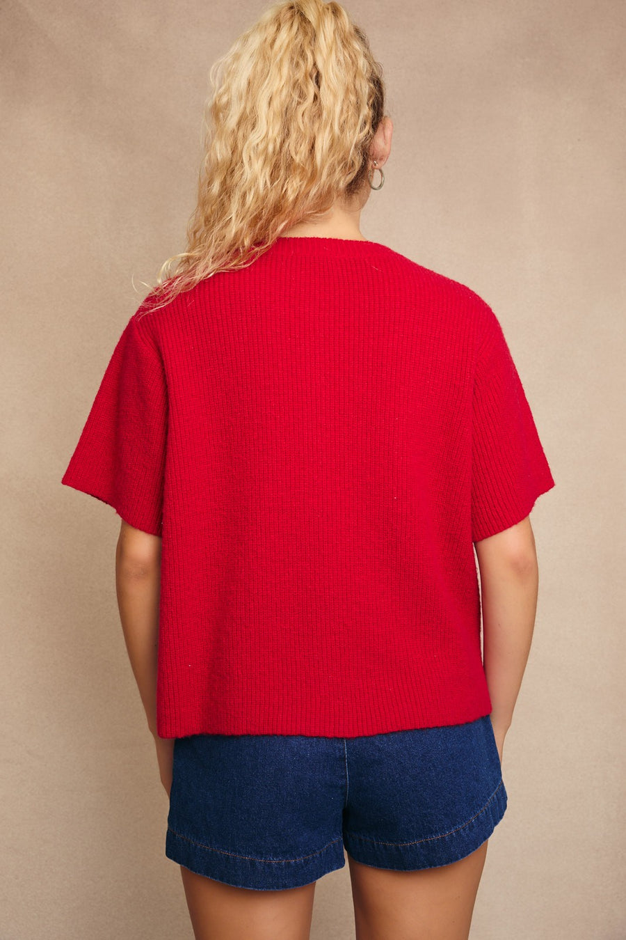 Bella Short Sleeve Cardigan