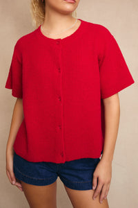 Bella Short Sleeve Cardigan