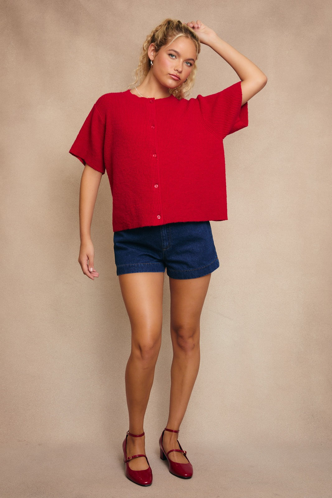 Bella Short Sleeve Cardigan