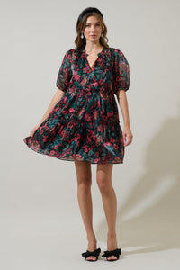 Briala Tiered Mini Dress