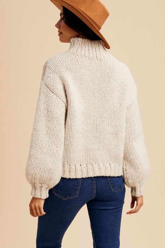 April Turtleneck Sweater