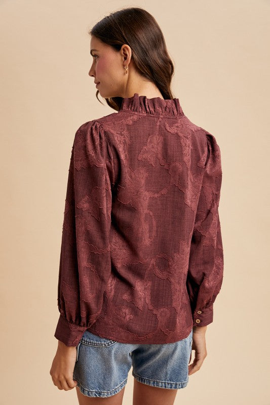Frankie Textured Blouse