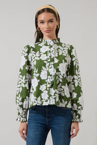 Haizley Floral Long Sleeve Top