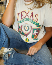 Texas Patch Thrifted Tee