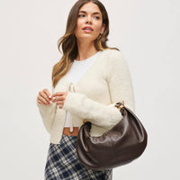 Carrie Crossbody: Espresso