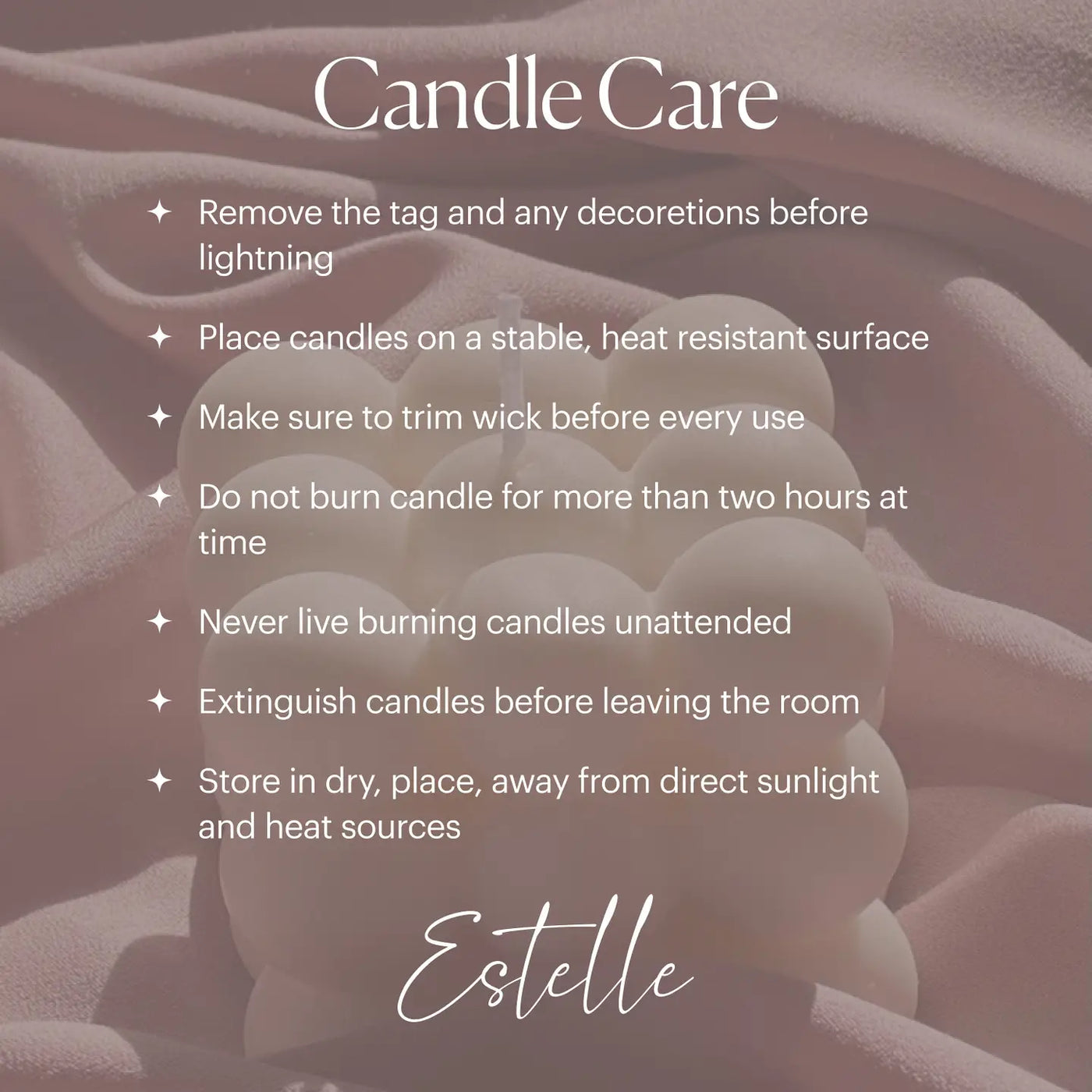 Ribbed Pillar Candle (Set of 2)