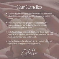 Geometric Pillar Decorative Candle