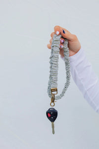 Pistachio Grid Lanyard