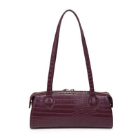 Nessa Shoulder Bag: Chocolate