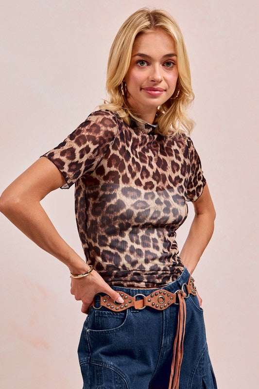 Lita Leopard Top