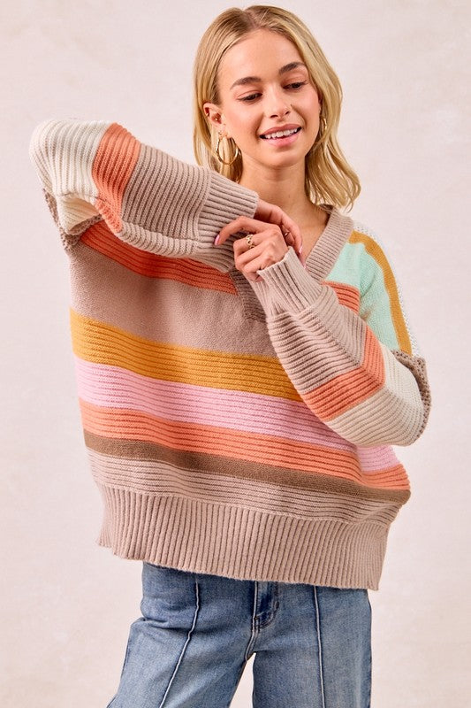 Claire Colorful Sweater