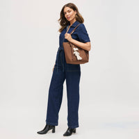 Lorenza Tote: Chocolate