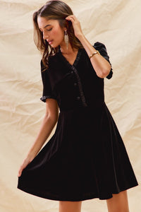 Sarahi Velvet Mini Dress