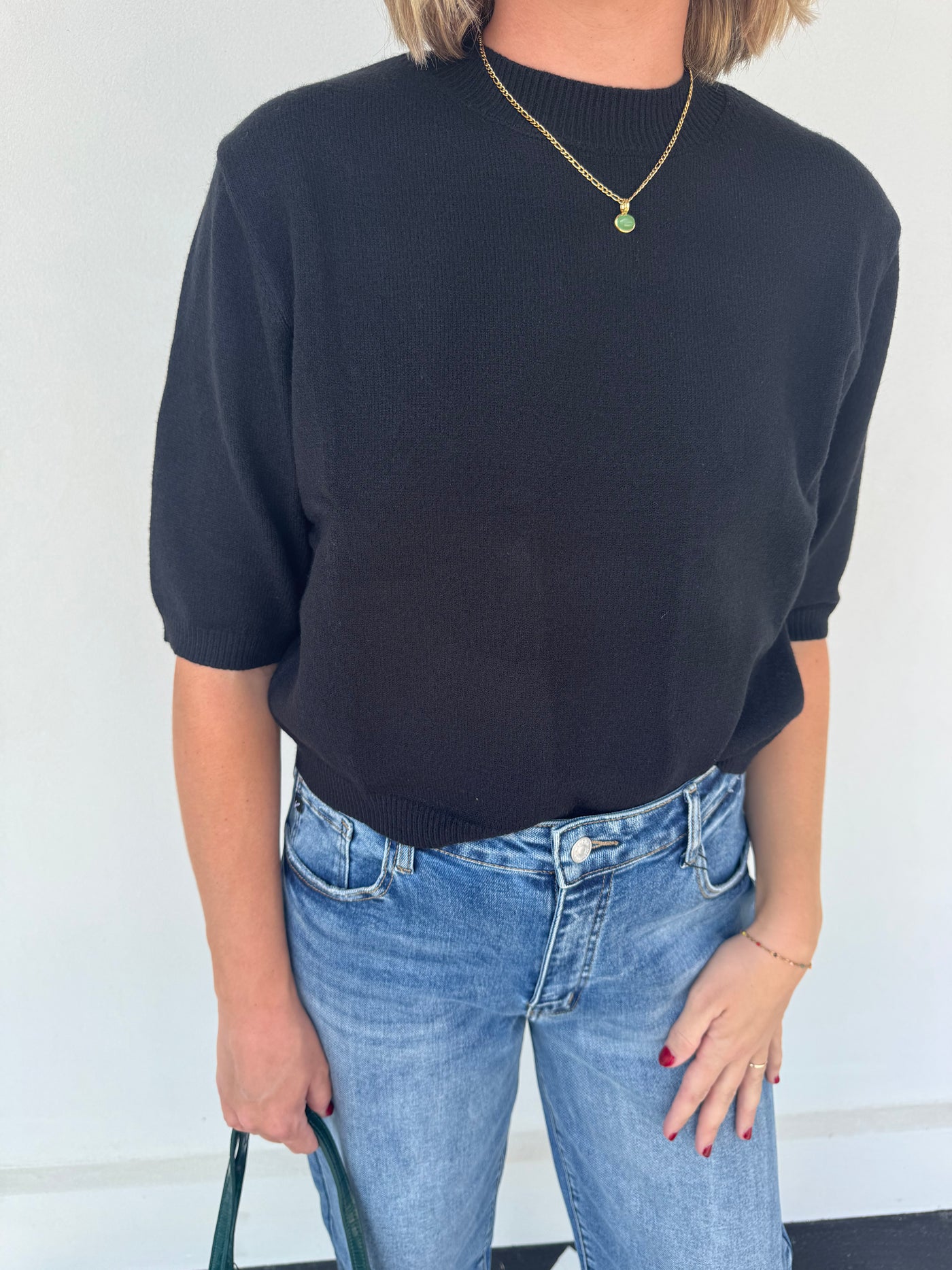 Bailey Short Sleeve Sweater Top