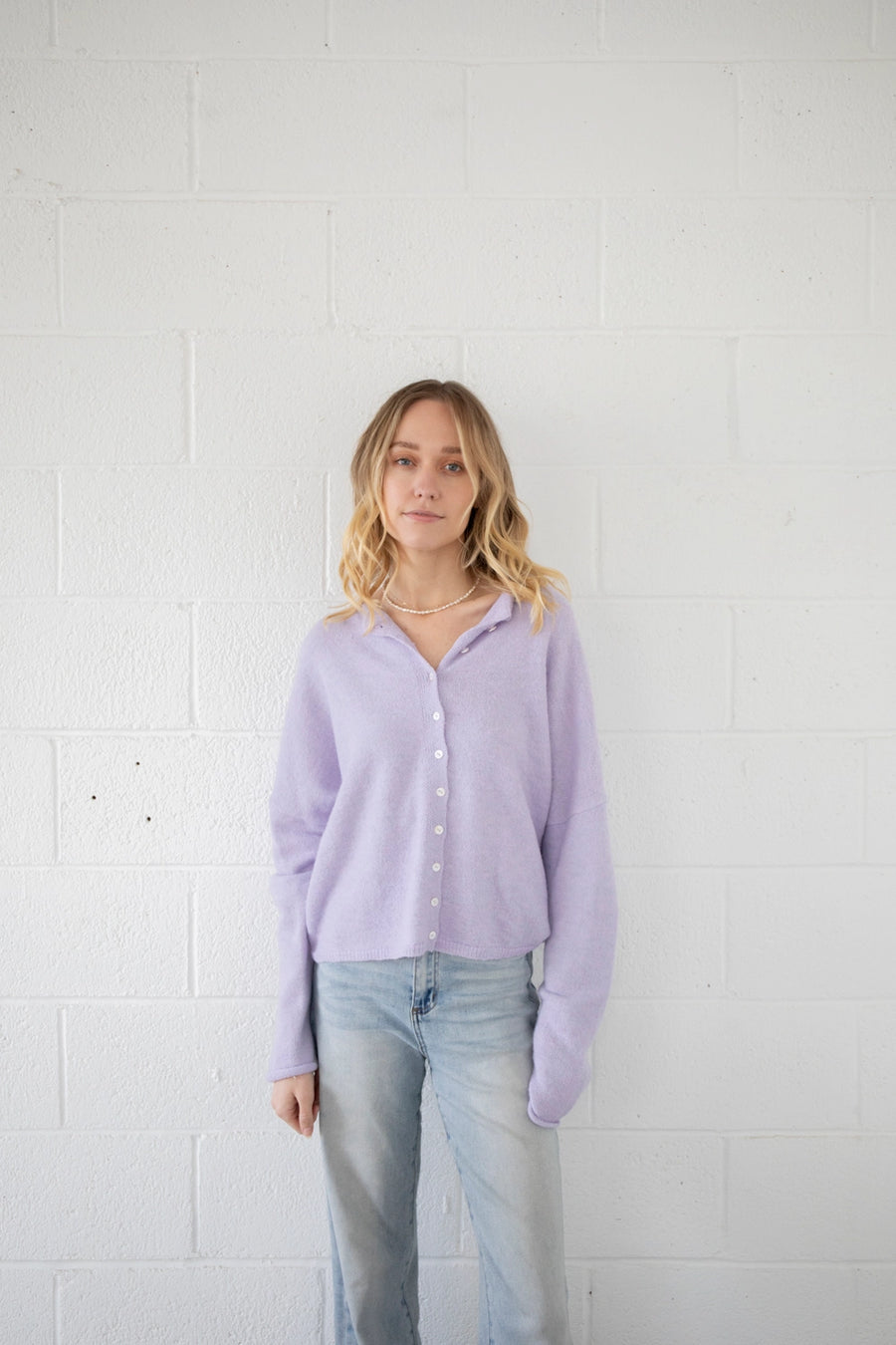 Piper Cardigan - Lavender