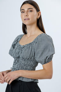 Stacy Gingham Top