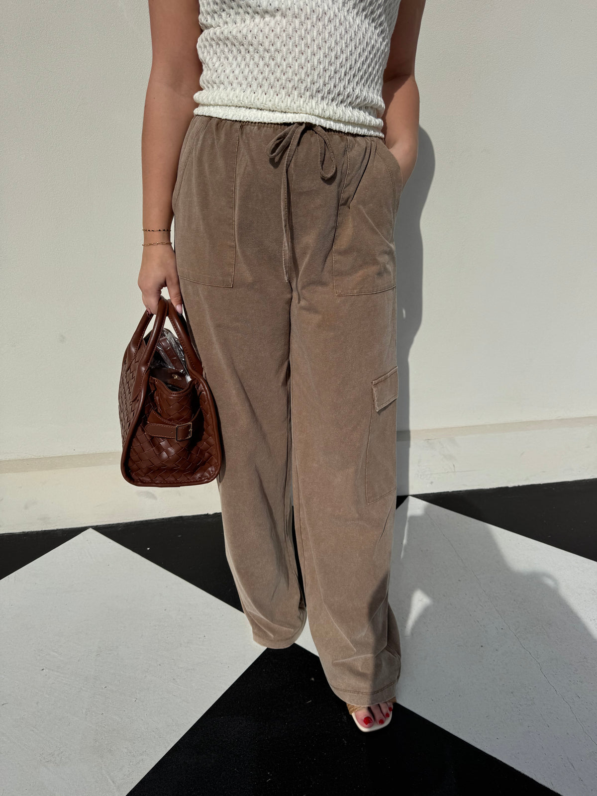 Morcha Pull Highline Pull On Pants- Mocha – Revelry Harbor