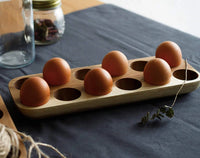 Wooden Egg 12 Hole Tray