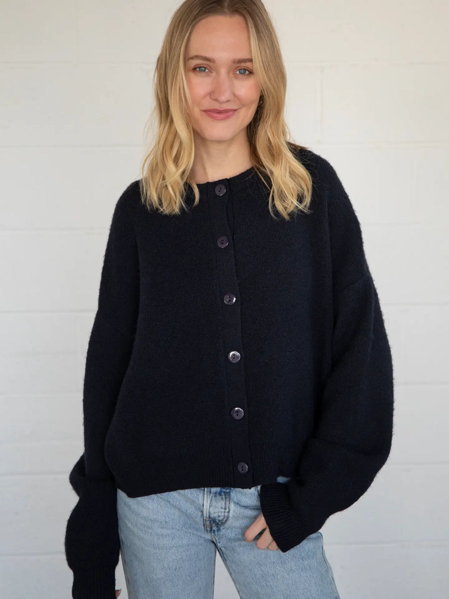 Alyssa Cardigan - Navy