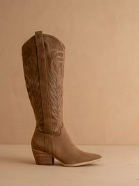Samara Embroidered Western Tall Boots