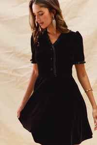 Sarahi Velvet Mini Dress