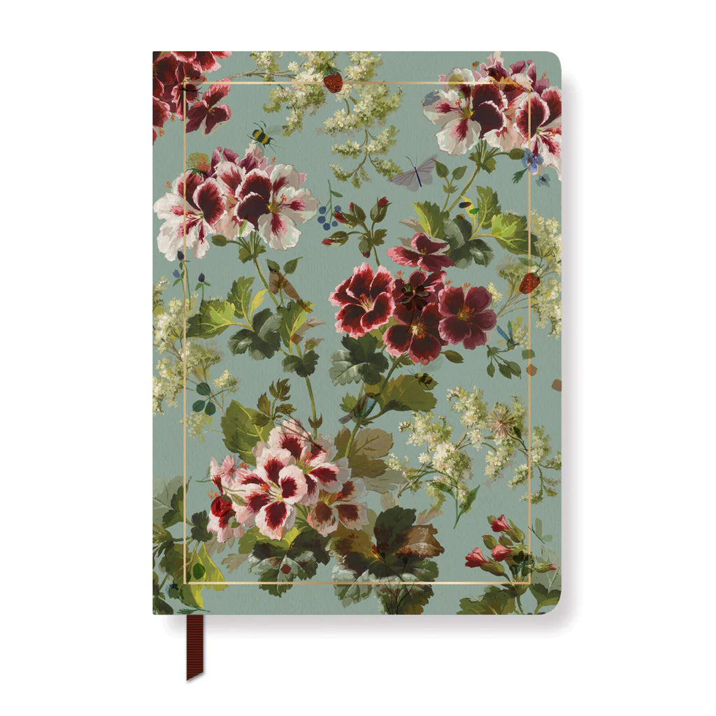 Regal Geranium Small Paperwork Journal