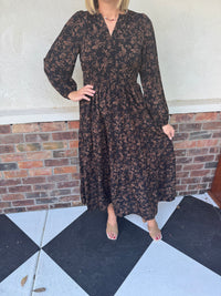 Haven Floral Print Dress