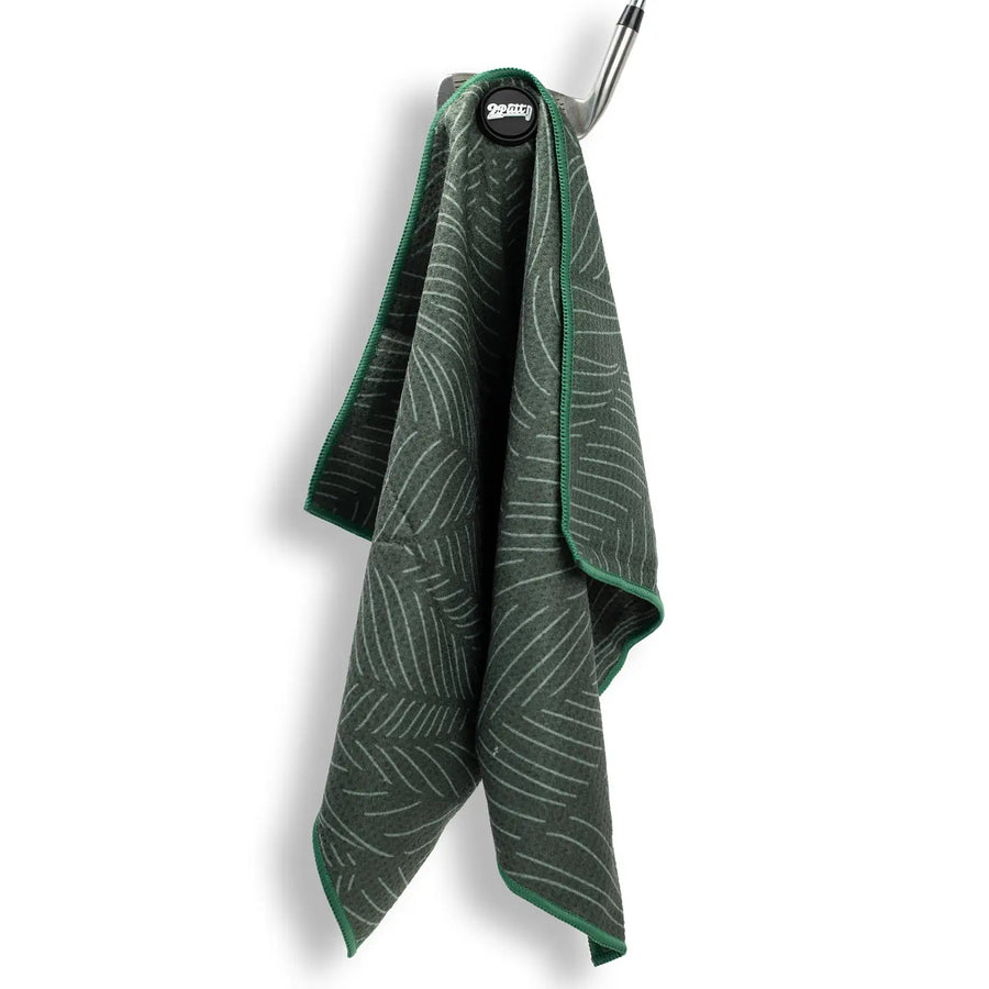 Bermuda Leaf Magnet Golf Towel