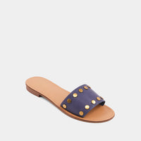 Bernadette Flat Sandals- Blue