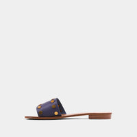Bernadette Flat Sandals- Blue