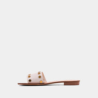 Bernadette Flat Sandals- Stone