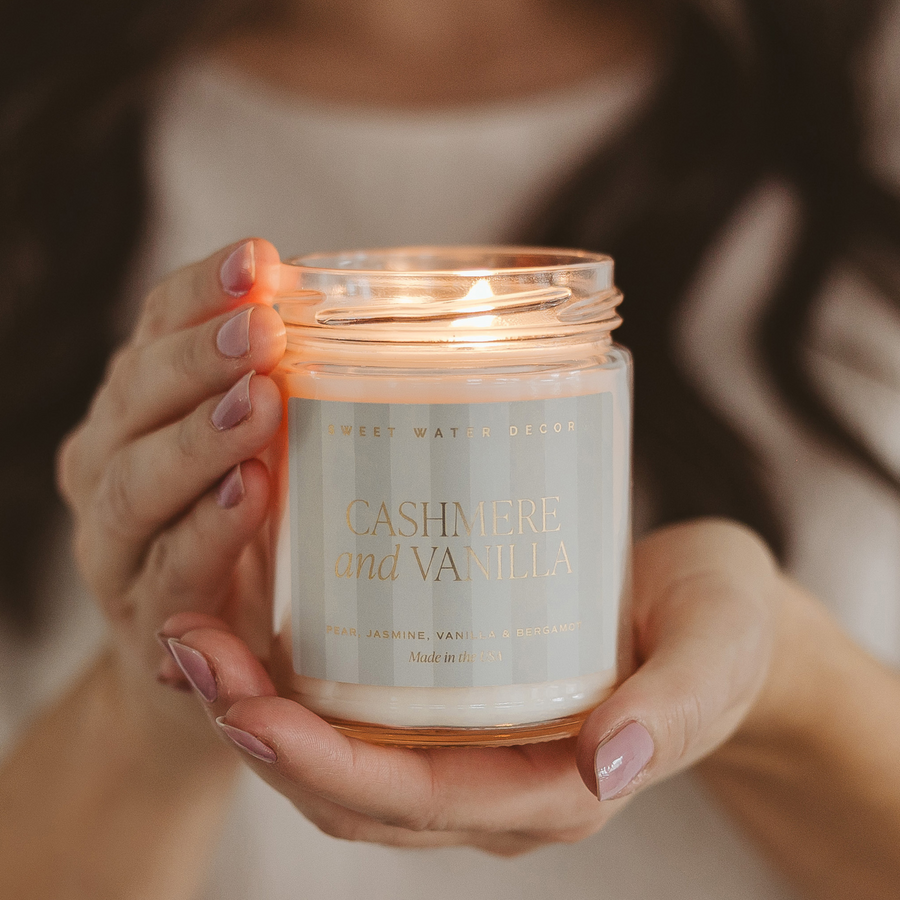 Cashmere and Vanilla 9 OZ Candle