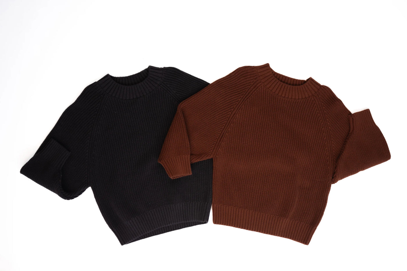 Midnight Mountain Crew Knit Sweater