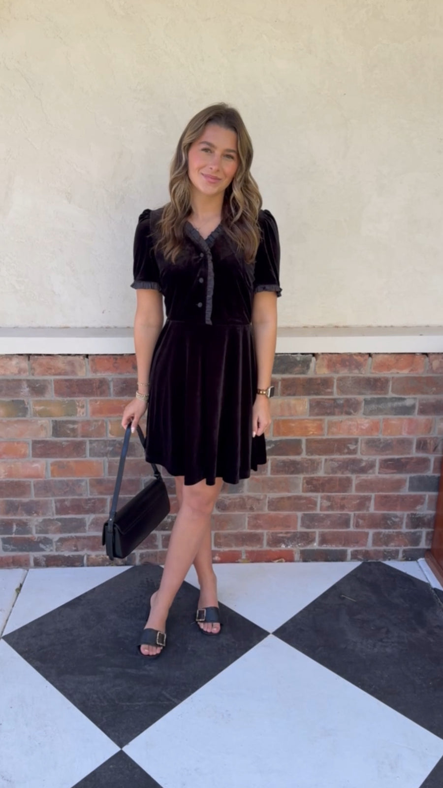 Sarahi Velvet Mini Dress